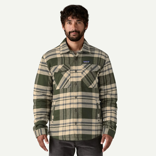 トップス patagonia Insulated Fjord Flannel Jacket Patagonia Insulated Fjord Flannel Shirt | Men's Lightweight Jacket