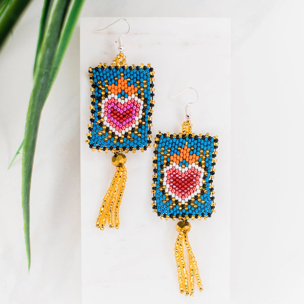 Love Letter Dangle Earrings - Colorful Acrylic Word Earrings For Women, Cute Valentine's Day & Girl Gang Gifts