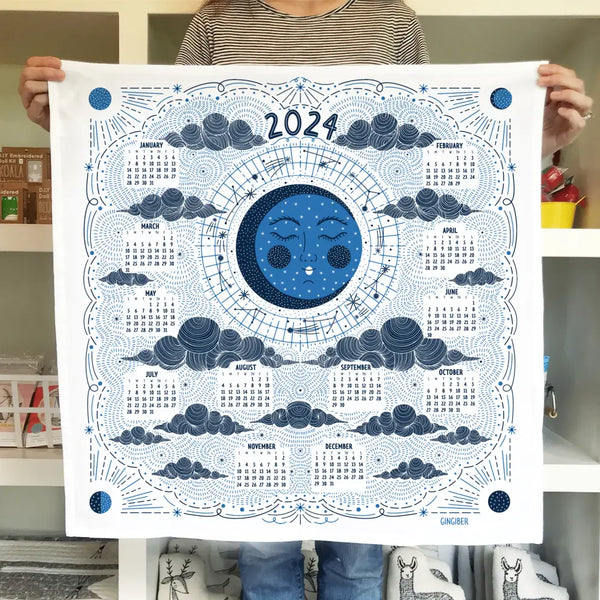 2024 Tea Towel Calendar Heritage Goods and Supply