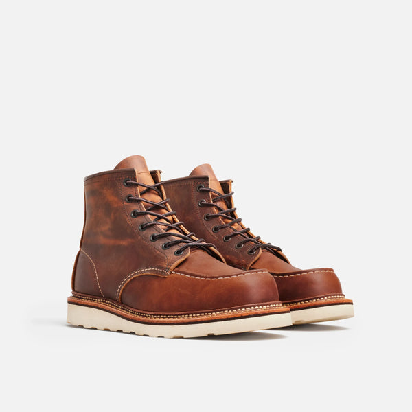Red Wing Men's Classic Moc 6-Inch Copper Rough & Tough - Heritage