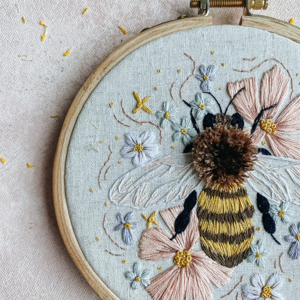 Honeybee Embroidery Kit
