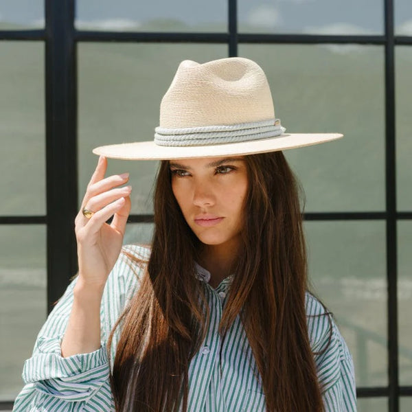 COPY - BRAND NEW ~ GIGI PIP HAT (not loc) 100% Straw Hat! Cove Straw Sun Hat | Women main image 2
