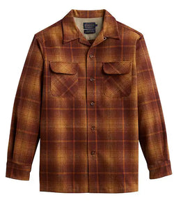 Pendleton Board Shirt - Gold/Rust Ombre