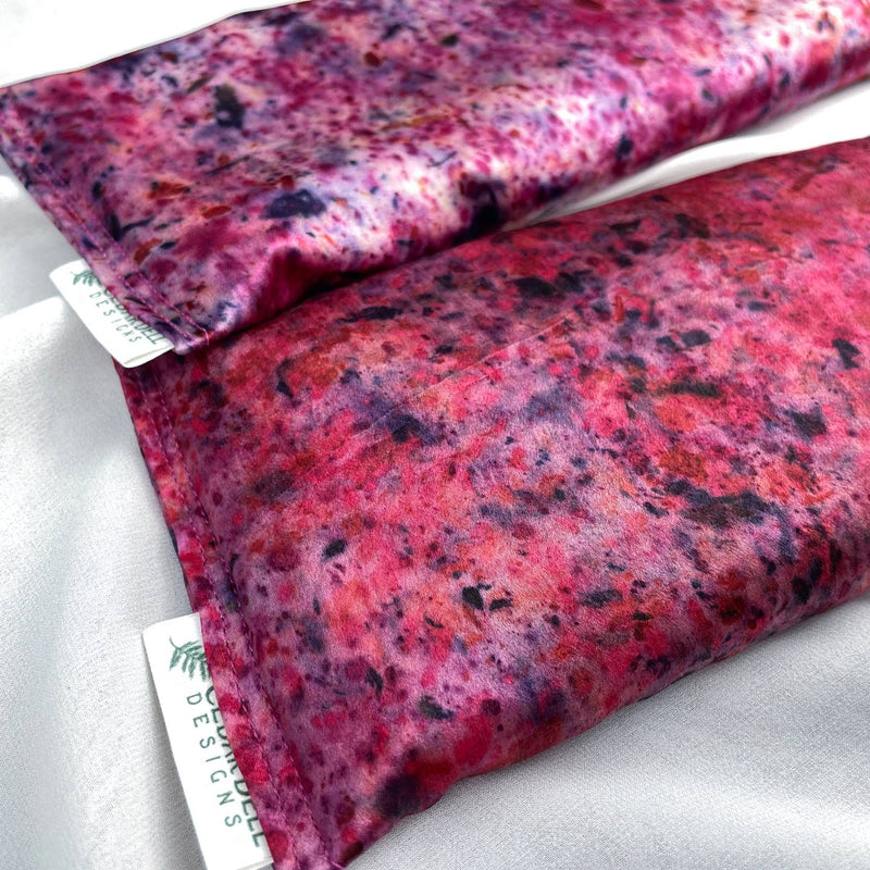 Naturally Dyed Silk Eye Pillows