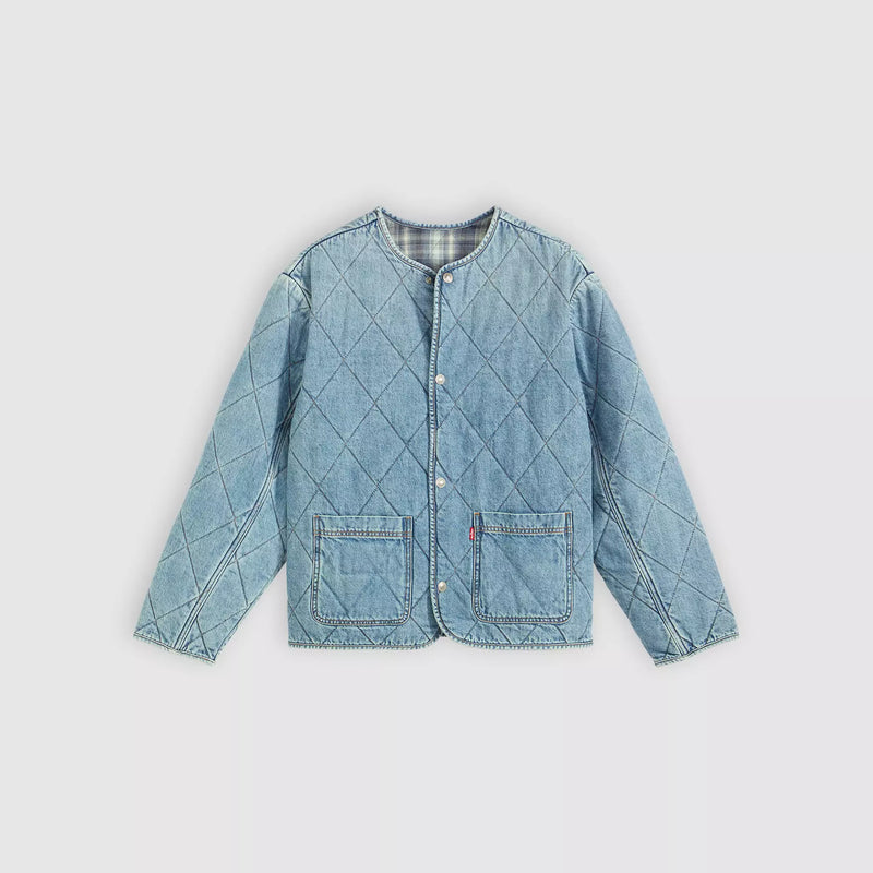 Lodi Reversible Liner Jacket- Early Brunch Andie Plaid