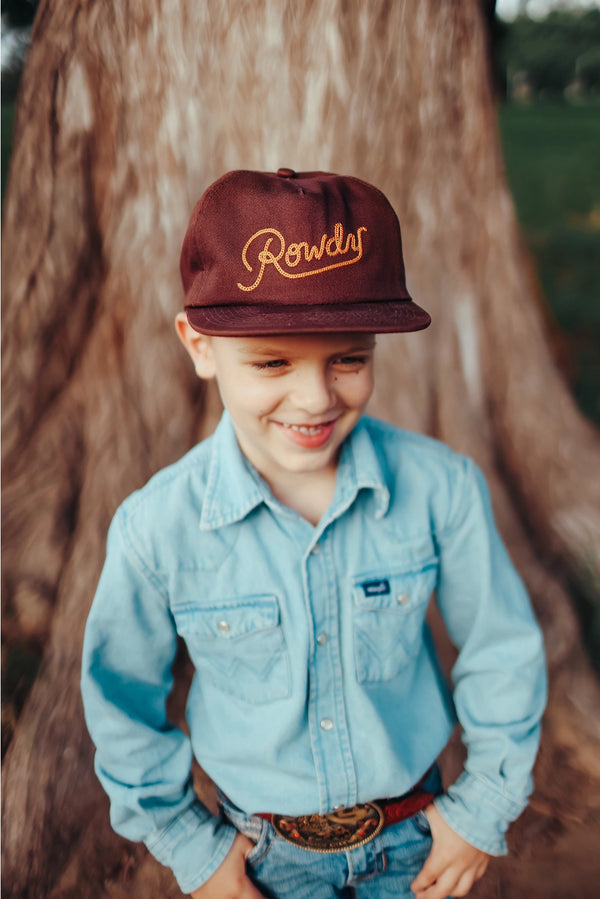 Rowdy Snapback Hat / Youth