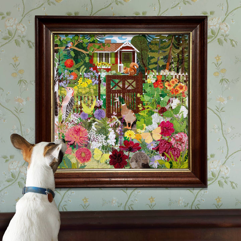 Scandinavian Garden 1000 Piece Square Puzzle