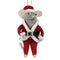 Felt Santa Mouse Ornament