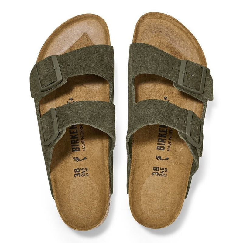 Birkenstock Arizona - Suede Leather Thyme