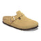 Birkenstock Boston Suede Latte Cream
