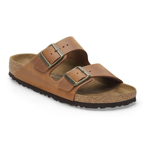 Arizona Cognac Oil Leather - Narrow