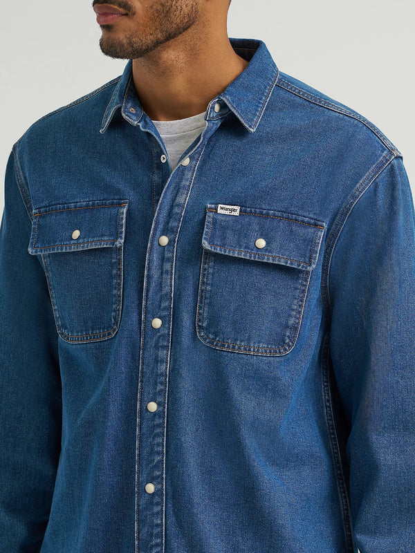 Men's Oversized Denim Shirt