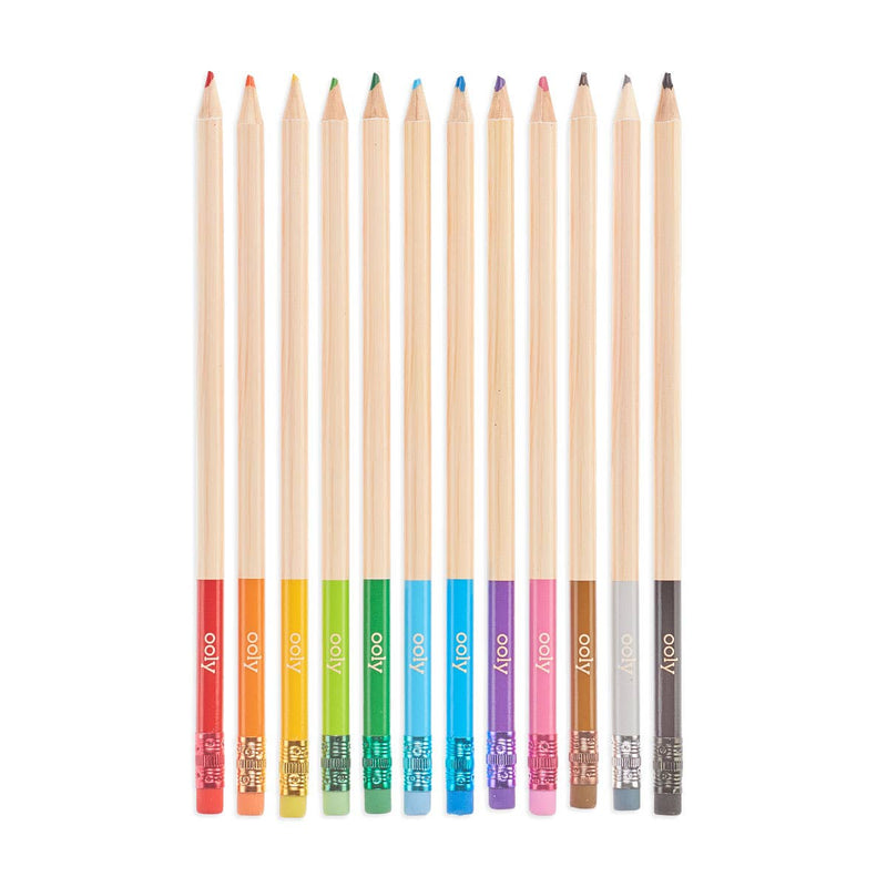 Un-Mistake-Ables Erasable Colored Pencils Set of 12