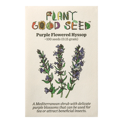 Purple Flowered Hyssop Seeds