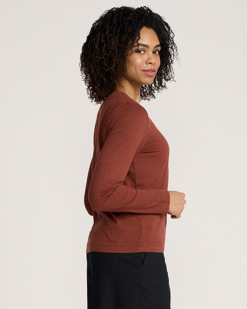 WOMEN'S LONG-SLEEVE DESCHUTES TEE
