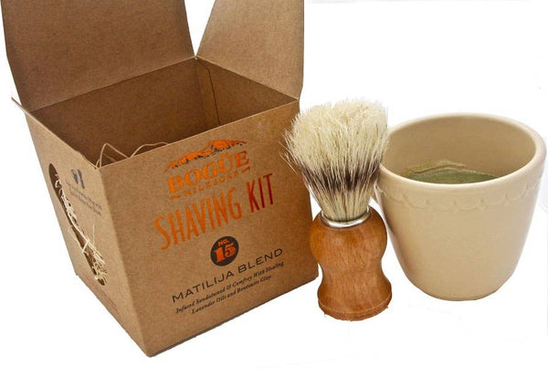 No.15 Matilija Blend Goat Milk Shaving Soap Kit