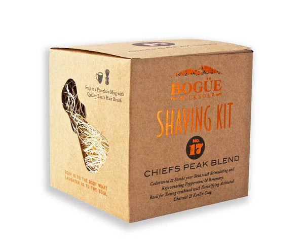 No.17 Chiefs Peak Blend Goat Milk Shaving Soap Kit