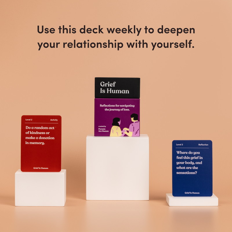 Grief Is Human Conversation Cards