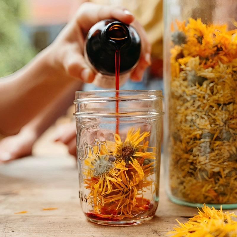 Infusing Your Own Oils for Soap Making - A Chick And Her Garden