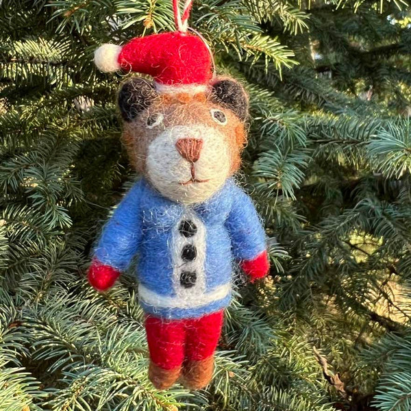 Ornament - Bear with Red Hat