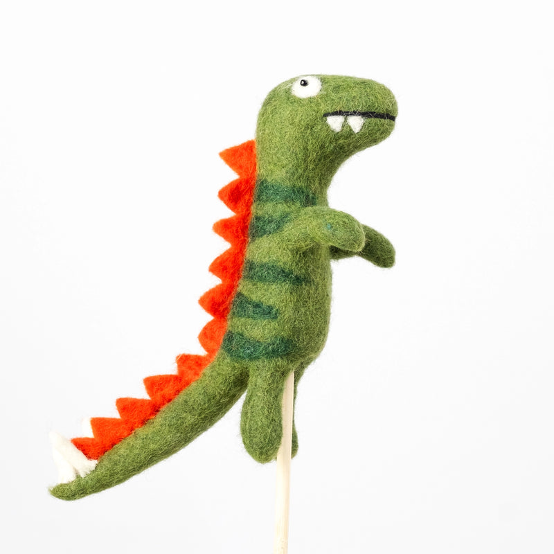 Felt Finger Puppets - Dinosaurs