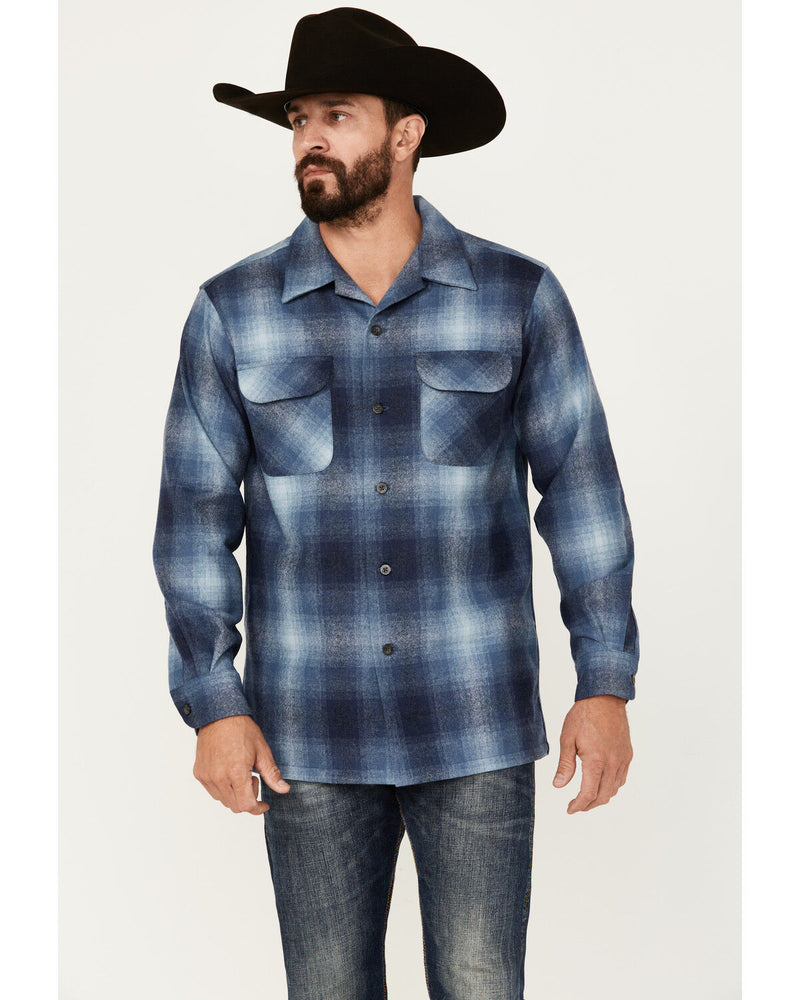 Pendleton Board Shirt - Navy Ombre