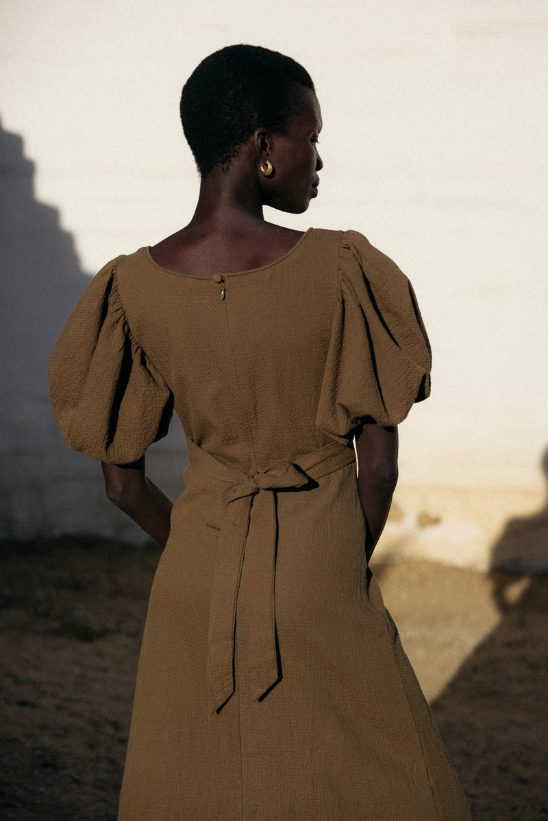 The Maria Dress - Olive