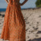 Edie Skirt - Flame Fantail Print