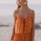 The Sienna Top - Flame Fantail Print