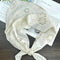 Cotton Floral Embroidered Triangle Boho Head Wrap
