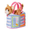 Sardine Sak with Orange Striped Cat