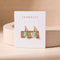 Mini Pear Drop Earring