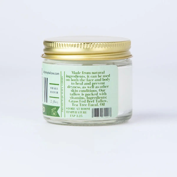 Eucalyptus Tea Tree Whipped Tallow 2oz