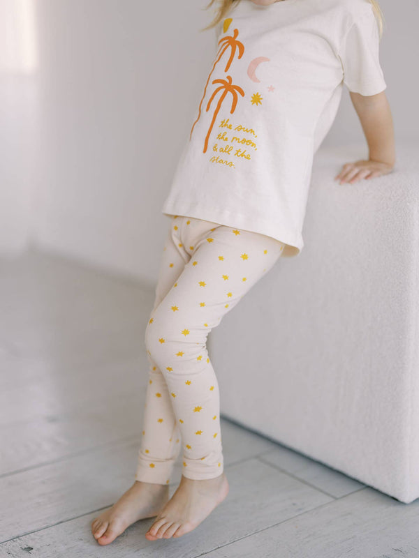 Star Printed Baby Legging