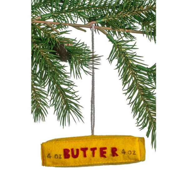 Butter Stick Felted Ornament