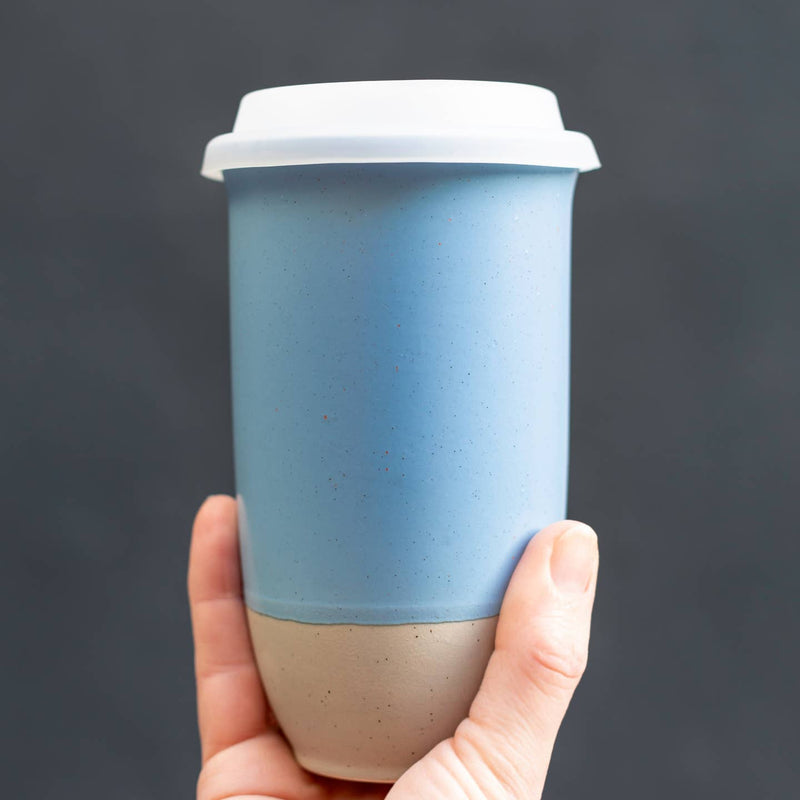 Ceramic Reusable Coffee Mug 12 oz