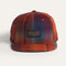 Plaid Flat Brim Hat