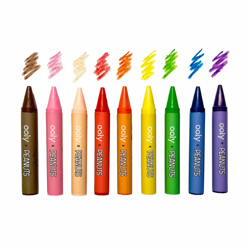 OOLY x Peanuts: Snoopy School Coloring Travel Set