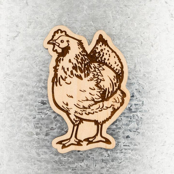 Wood Magnets by Steamer Lane Design