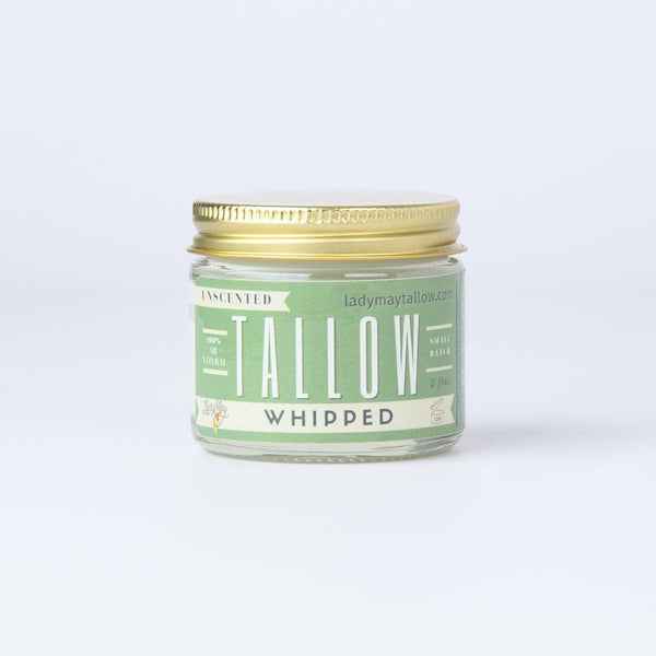 Unscented Tallow Whipped Body Butter