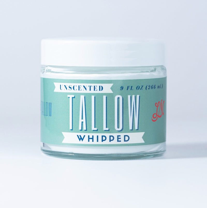 Unscented Tallow Whipped Body Butter