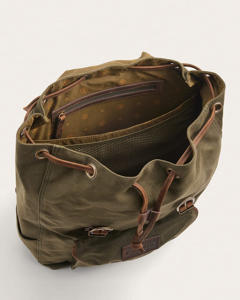 ODYSSEY WAXED CANVAS BACKPACK