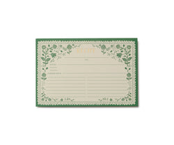 Artichoke Recipe Cards - Set of 12