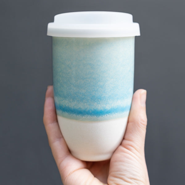 Ceramic Reusable Coffee Mug 12 oz