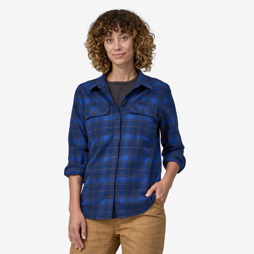 PATAGONIA WOMEN'S LONG SLEEVE ORGANIC COTTON MIDWEIGHT FJORD FLANNEL