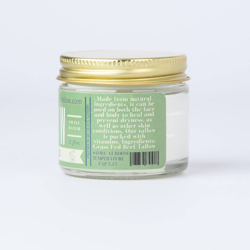 Unscented Tallow Whipped Body Butter