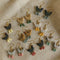 Polka Dot Chickens in Boots Earrings