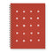 Flower Grid Journal: Lined Notebook