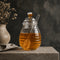 Glass Beehive Honey Pot