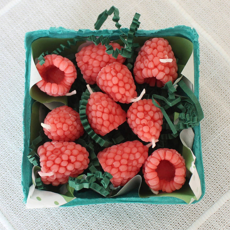 Beeswax Berries Birthday Candles - 10 piece